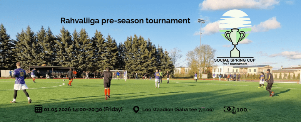 football tournament tallinn jalgpalliturniir harrastajatele