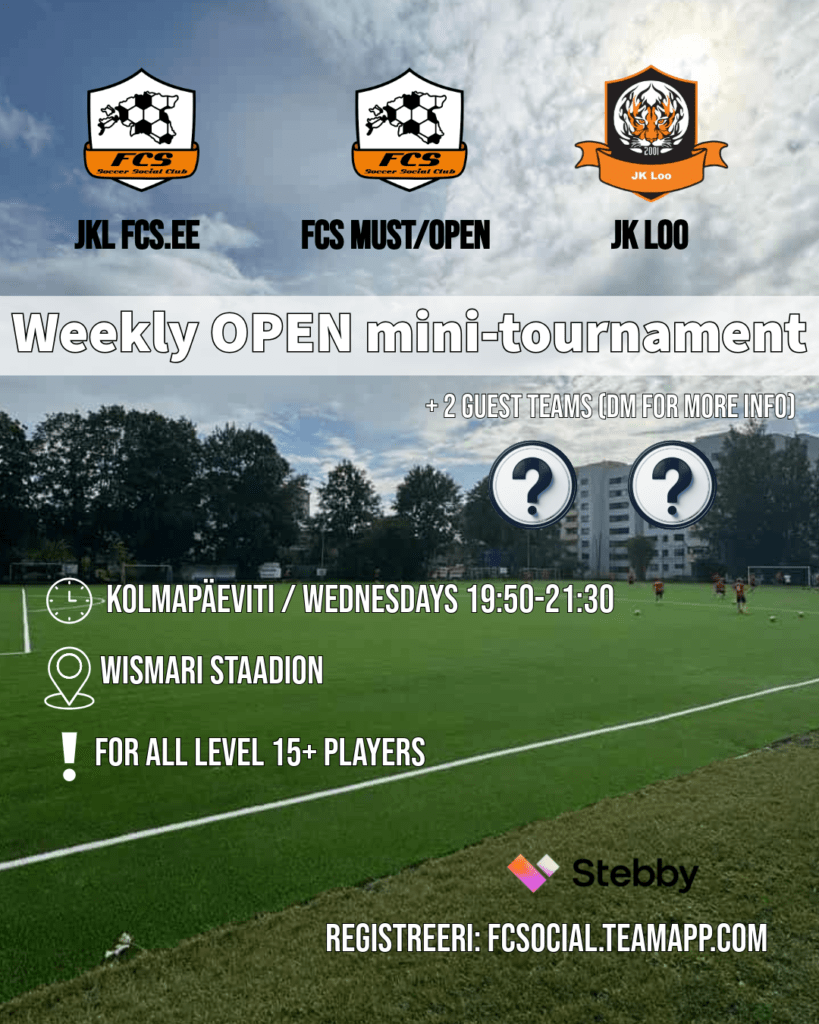 jalgpallitrenn tallinnas